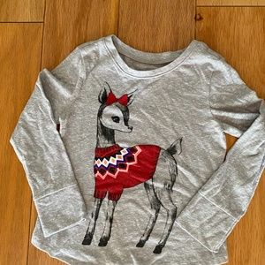 Toddler girl long sleeve shirt